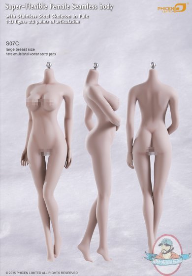 1/6 Flexible Female Body w Stainless Steel Skeleton PL-LB2015S07C