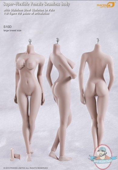 1/6 Flexible Female Body w Stainless Steel Skeleton PL-LB2015S10D