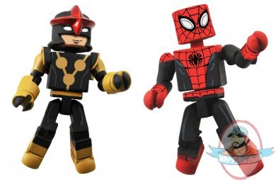 Marvel Minimates Series 51 Spider-Man and Nova Sam Alexander 2 Pack
