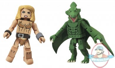 Marvel Minimates Series 51 Shanna the She-Devil and Sauron 2 Pack