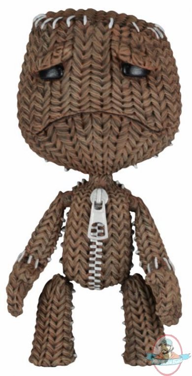 Little Big Planet Series 1 Sad Sackboy 7 inch Figure Neca Little Big Planet Series 1 Sad Sackboy 7 inch Figure Neca
