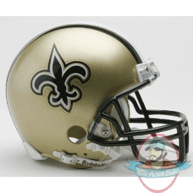 New Orleans Saints Mini NFL Football Helmet by Riddell