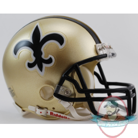 New Orleans Saints 1976 to 1999 Riddell Mini Replica Throwback Helmet