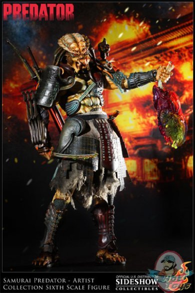  Samurai Predator Artist Collection Sixth Scale Figure by Hot Toys