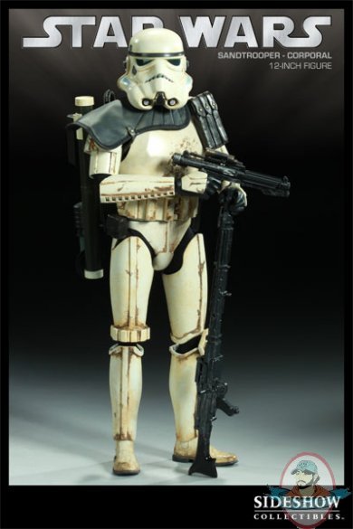 Star Wars Sandtrooper Corporal 12" inch figure Sideshow Collectibles