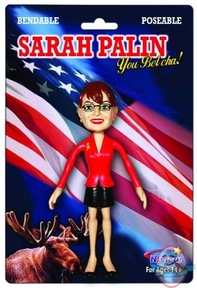 Sarah Palin 6inch Bendable Action Figure