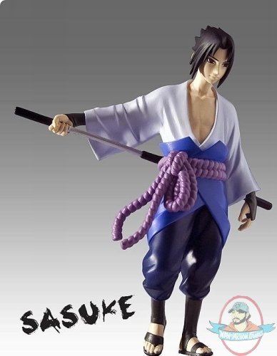 Naruto Shippuden 6" inch Sasuke Series 3 Action Figure Toynami