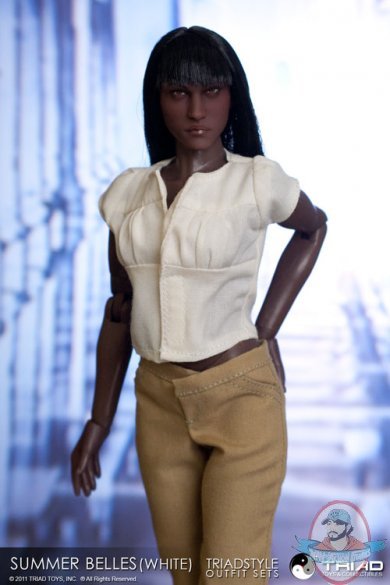 Summer Belles (White) Female Outfit Set by Triad Toys