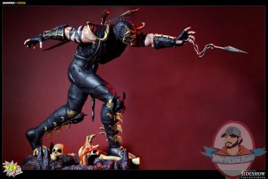 scorpion statue mortal kombat