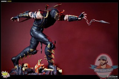 Scorpion Mortal Kombat Mixed Media Statue by Pop Culture Shock