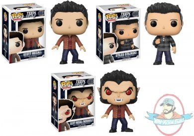 Pop! TV: Teen Wolf Set of 3 Vinyl Figures by Funko