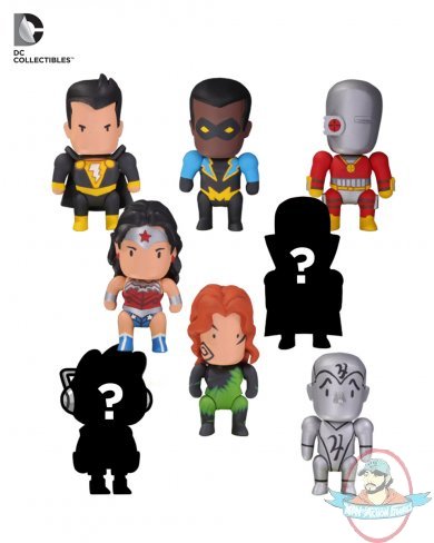 DC Scribblenauts Unmasked Blind Mini Figures Series 6 Case of 18