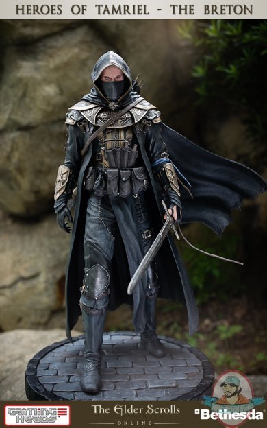  Elder Scrolls V Skyrim Heroes of Tamriel The Breton 1:6 Scale Statue 