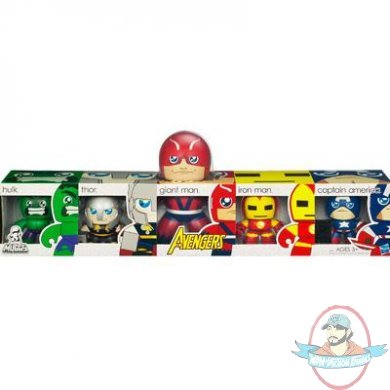 SDCC 2011 Marvel Mighty Muggs The Avengers Set of 5 Figures by Hasbro