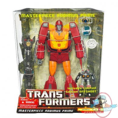 SDCC 2011 Exclusive Masterpiece Rodimus Prime with Offshoot by Hasbro