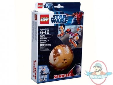 Lego Star Wars Sebulba's Podracer & Tatooine 9675 by Lego