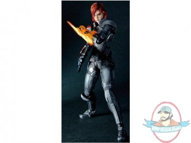 Mass Effect Play Arts Kai Shepard Female by Square Enix