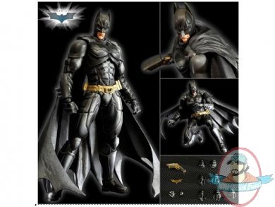 2013 SDCC Square Enix Play Arts Kai Batman Black Matallic Dark Knight Trilogy for sale online 