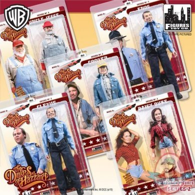 Dukes of Hazzard Retro 12 Inch Figures Series 2 Set of 5 Figures Toy