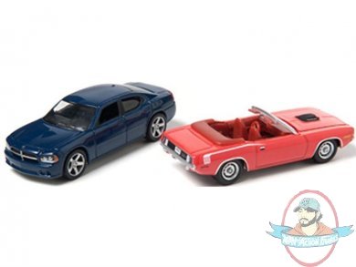 1:64 2009 Dodge Charger & 1970 Plymouth Cuda NCIS by Greenlight
