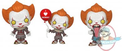 Pop! Movies: It Chapter 2 Set of 3 Vinyl Figures by Funko