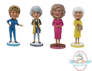 Golden Girls Set of 4 BobbleHead Icon Heroes
