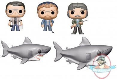 Pop! Movies Jaws Set of 5 Vinyl Figures Funko