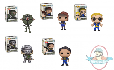 Pop! Games: Fallout Series 2 Set of 5 Figures Funko
