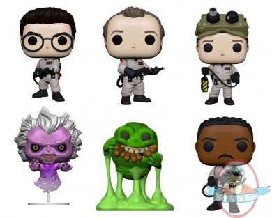 POP! Movies Ghostbusters Set of 6 Vinyl Figures Funko