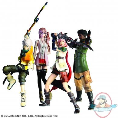 Final Fantasy XIII Trading Arts Set by Square Enix
