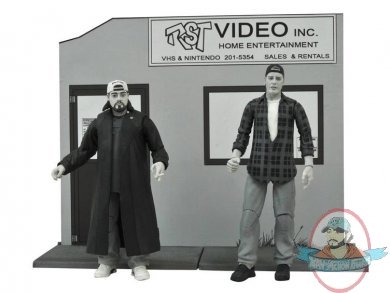 Clerks Select B&W Series 2 Set of 2 Silent Bob & Randal Diamond Select