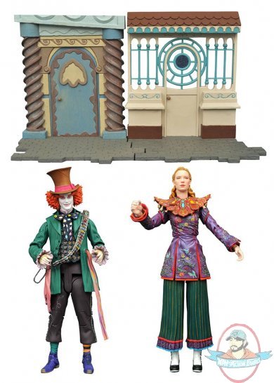 Alice Through the Looking Glass Select Set of 2 Figures Diamond Select