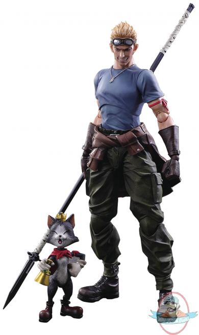 Final Fantasy VII Cid Highwind & Cait Sith Play Arts Kai Square Enix