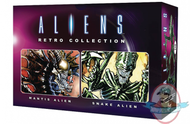 Aliens Retro Figurine Collection #1 Mantis & Snake Set Eaglemoss