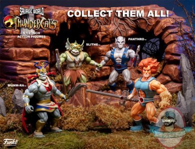 Savage World: ThunderCats Set of 4 Action Figures Funko