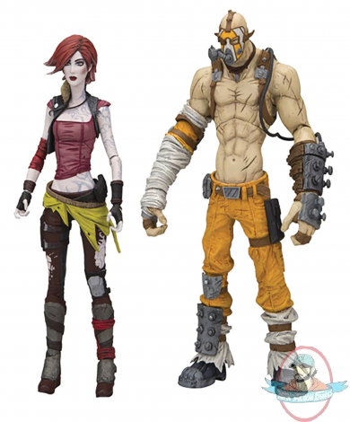 Borderlands 2 Kreig & Lilith 7-Inch Action Figure by McFarlane 