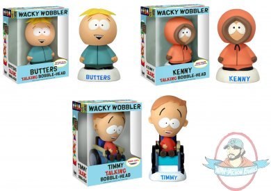 South Park Talking Wobbler Set of 3 Figures by Funko