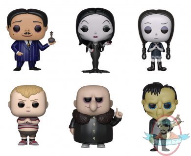 Pop! The Addams Family 2019 Set of 6 Vinyl Figures Funko