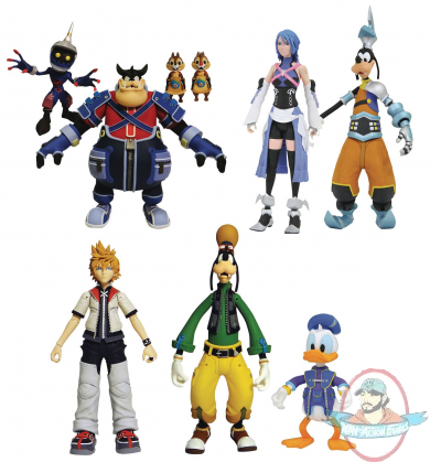 Kingdom Hearts Select Series 2 Set of 3 Diamond Select Toys