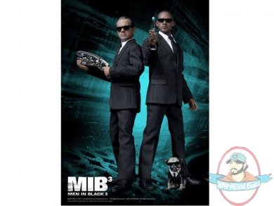 Men In Black 3 Real Masterpiece 1/6 Scale - Agent K & J by Enterbay