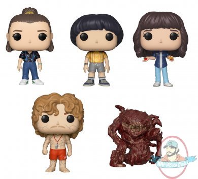 Pop Tv Stranger Things Season 3 Wave 2 Set Of 5 Vinyl Figures