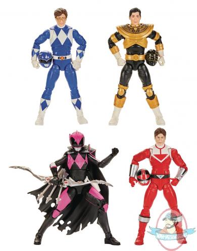 Power Rangers Lightning Set of 4 Figures Hasbro