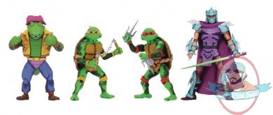Teenage Mutant Ninja Turtles in Time Series 2 Set of 4 Figures Neca