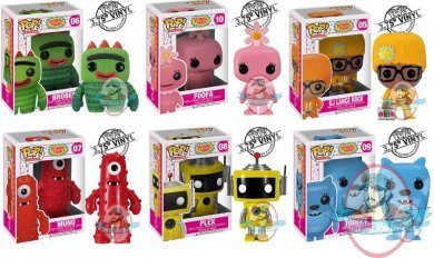 Pop! Yo Gabba Gabba Set of 6 Vinyl Figure by Funko