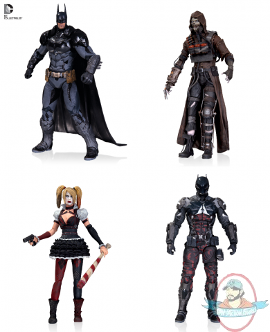 Batman: Arkham Knight Action Figures Set of 4 by DC Collectibles