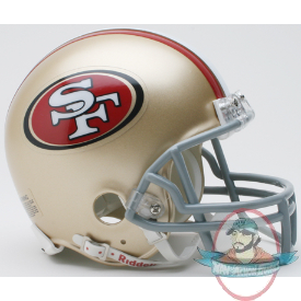 San Francisco 49ers Mini NFL Football Helmet by Riddel