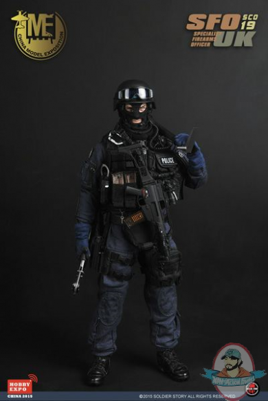 1/6 Scale SS090 UK SFO SCO19 China Version Figure by Soldier Story