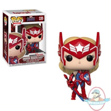 Pop! Games Marvel Future Fight Sharon Rogers #335 Vinyl Figure Funko