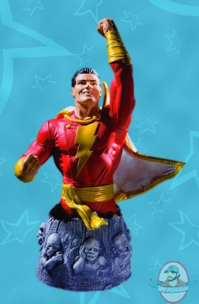Heroes Of The DC Universe Shazam Captain Marvel Bust by DC Direct