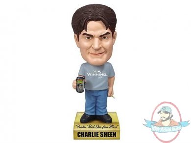 Charlie Sheen Talking Wacky Wobbler Bobble Head by Funko